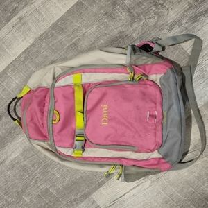 Pink and Green Land's End Backpack